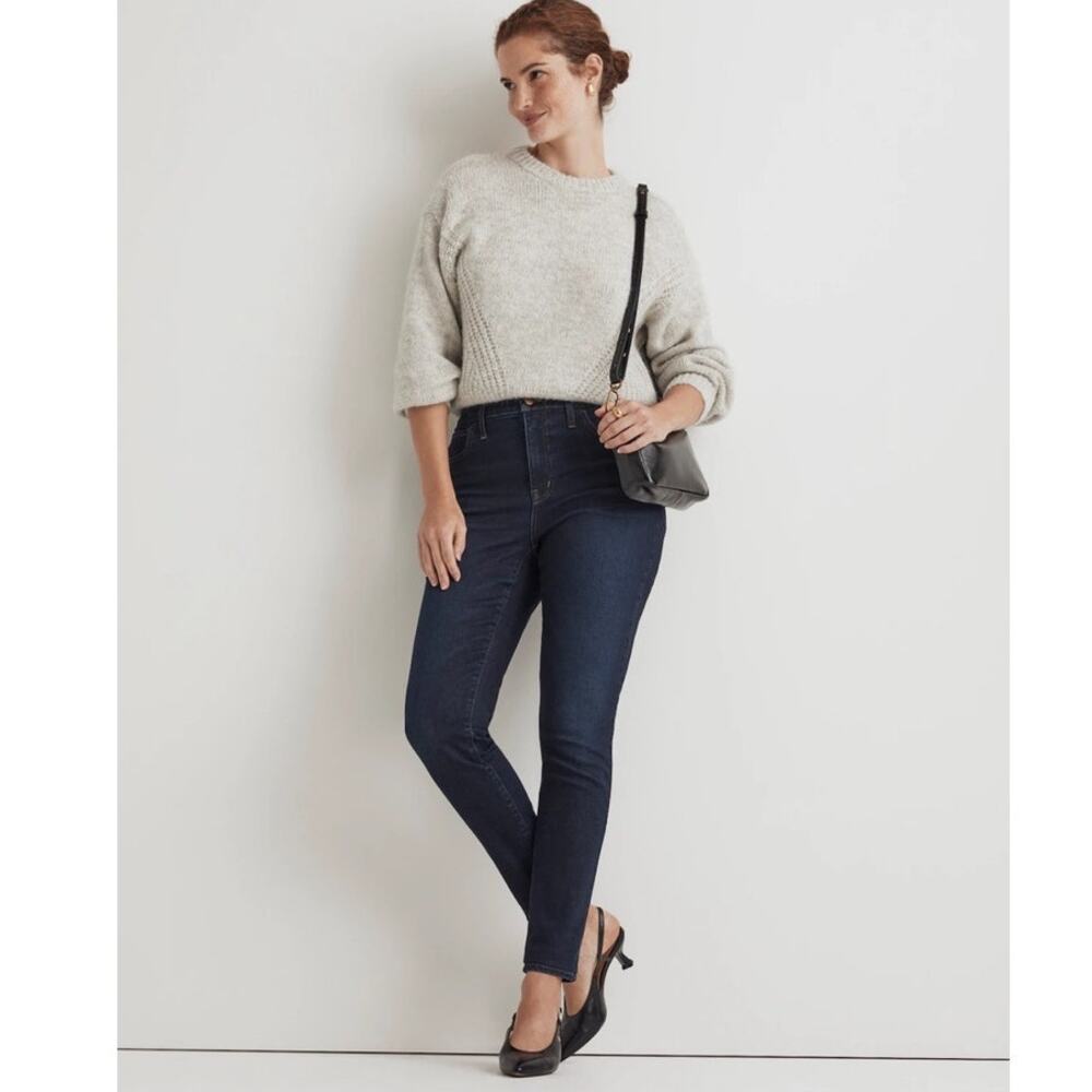 NWT Madewell Curvy Roadtripper Authentic Skinny Jeans in Larkspur Size‎ 26